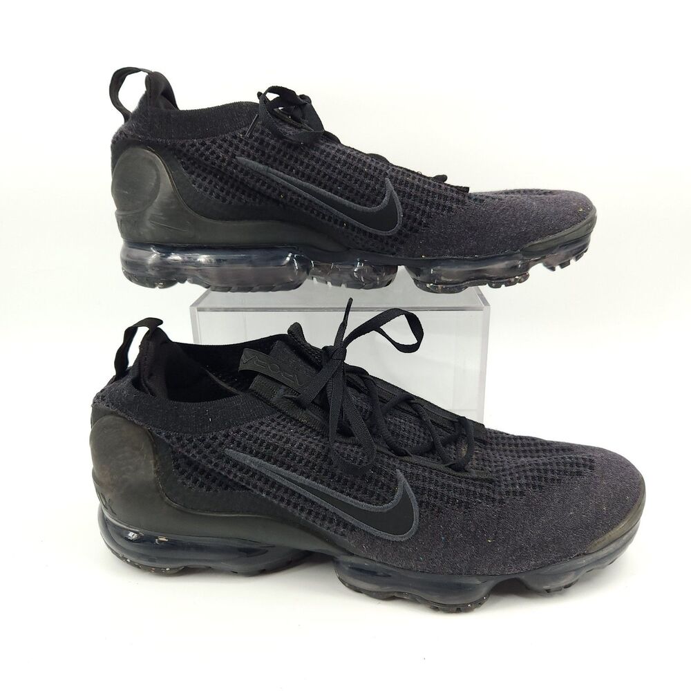 Nike Air VaporMax 2021 Flyknit Shoes Mens Size 13 Black Knit DH4084-001